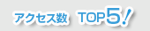 アクセス数TOP5の物件