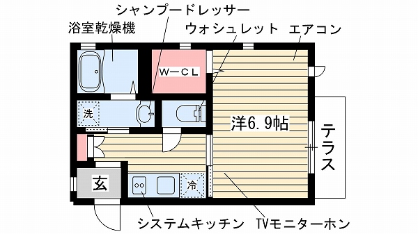 三宮山側の閑静な住宅街♪　広めの水回りが魅力♪の投稿ブログの詳細