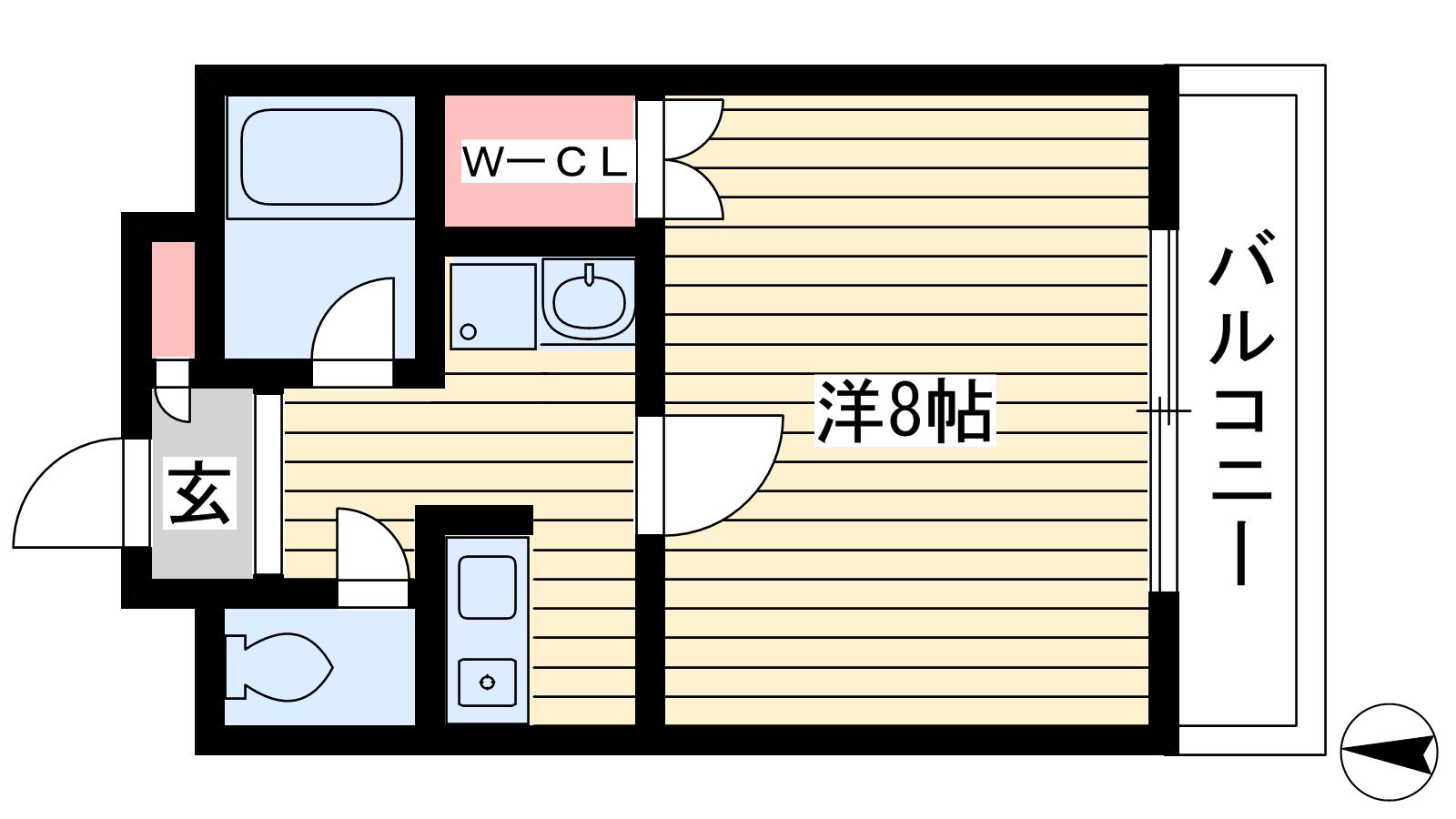 三宮徒歩圏、女性に人気の洗面台独立タイプ！最上階の角部屋タイプの投稿ブログの詳細