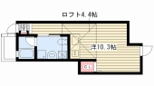 芦屋市親王塚町の賃貸物件間取画像