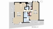 神戸市中央区二宮町（ＪＲ東海道本線（近畿）三ノ宮）のマンション間取画像