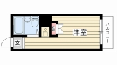 ＪＲ東海道本線（近畿）三ノ宮の賃貸物件間取画像