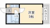 神戸市灘区新在家南町の賃貸物件間取画像