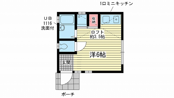 神戸市兵庫区塚本通の賃貸物件間取画像