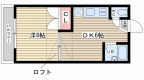 神戸電鉄粟生線西鈴蘭台の賃貸物件間取画像