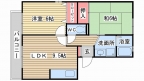 神戸市北区谷上西町の賃貸物件間取画像