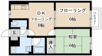 神戸市北区山田町上谷上の賃貸物件間取画像