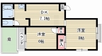 神戸電鉄有馬線北鈴蘭台の賃貸物件間取画像
