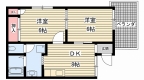神戸電鉄有馬線北鈴蘭台の賃貸物件間取画像