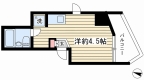 神戸市営地下鉄線県庁前の賃貸物件間取画像