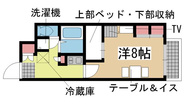 神戸電鉄三田線五社の賃貸物件間取画像