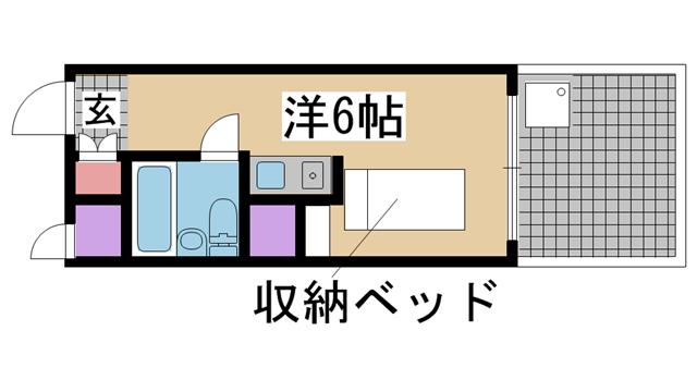 神戸高速線西元町の賃貸物件間取画像
