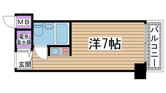 ＪＲ東海道本線（近畿）元町の賃貸物件間取画像