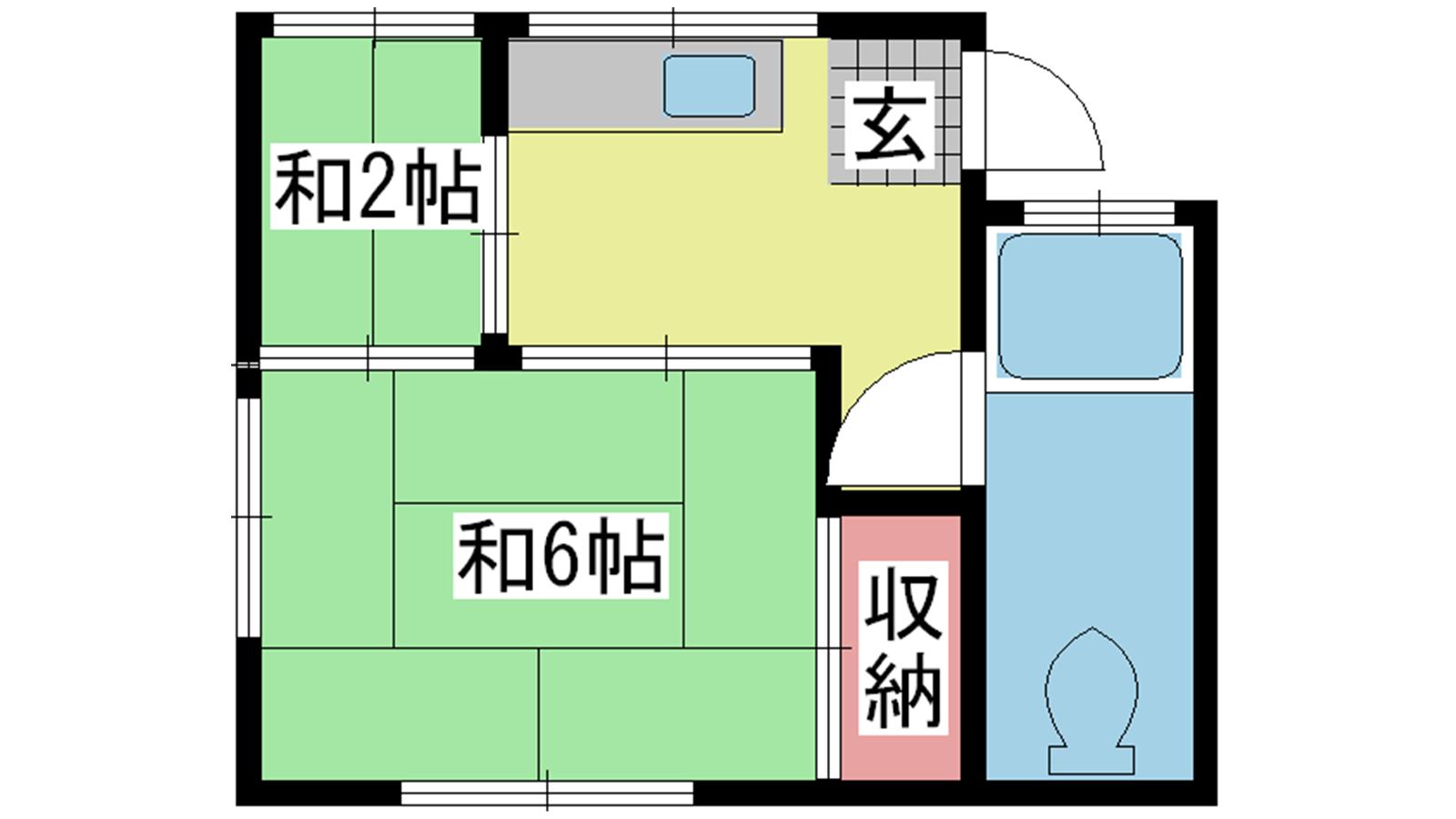 神戸市中央区北長狭通の賃貸物件間取画像