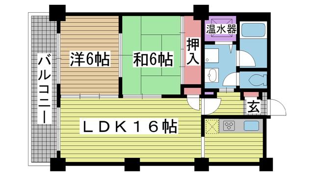 ポートアイランド線みなとじまの賃貸物件間取画像