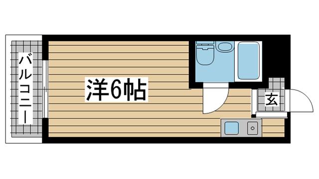 ＪＲ東海道本線（近畿）神戸の賃貸物件間取画像