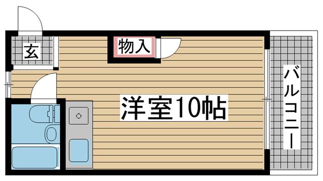ＪＲ東海道本線（近畿）元町の賃貸物件間取画像
