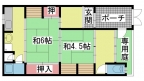 神戸市灘区楠丘町の賃貸物件間取画像