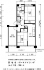 ポートアイランド線みなとじまの賃貸物件間取画像