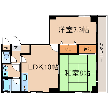 南向きバルコニーの2LDK!の投稿ブログの詳細