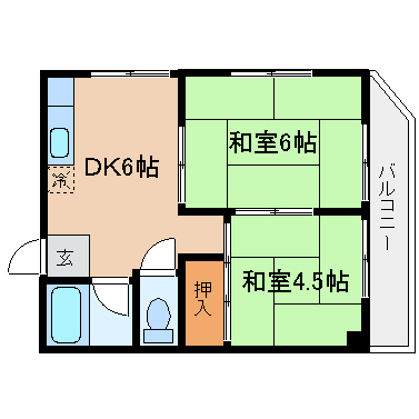 ペットOK!希少2DKタイプの投稿ブログの詳細