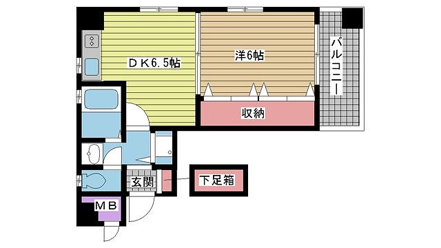 築浅豪華設備の1DKの投稿ブログの詳細