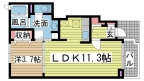 神戸市長田区苅藻通の賃貸物件間取画像