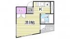 ＪＲ山陽本線新長田の賃貸物件間取画像