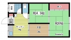 神戸市長田区檜川町の賃貸物件間取画像