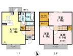神戸市垂水区舞多聞西の賃貸物件間取画像