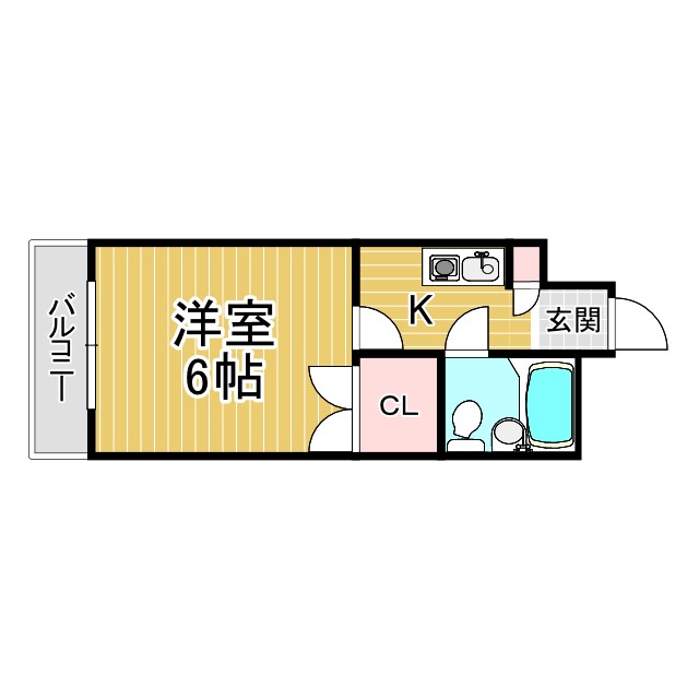 神戸市灘区六甲台町(阪急神戸線六甲駅)のマンション賃貸物件 間取画像