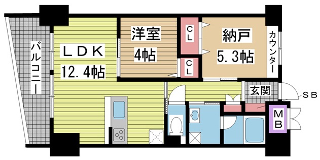 神戸市垂水区平磯(山陽電鉄線東垂水駅)のマンション賃貸物件 間取画像