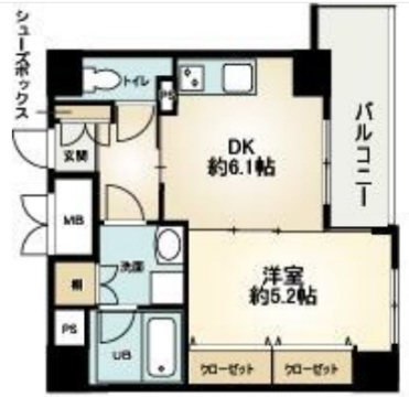 神戸市東灘区甲南町(JR東海道本線(近畿)摂津本山駅)のマンション賃貸物件 間取画像