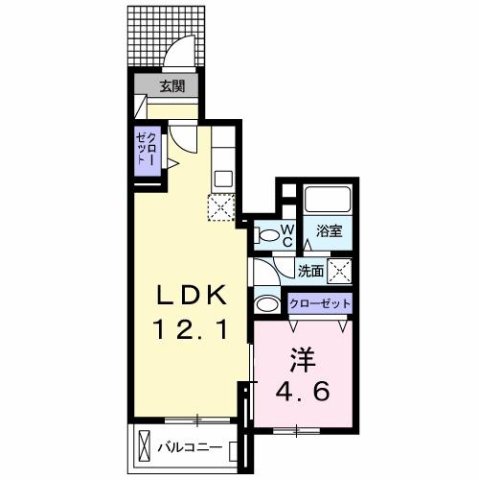 神戸市須磨区須磨浦通(JR山陽本線須磨駅)のアパート賃貸物件 間取画像