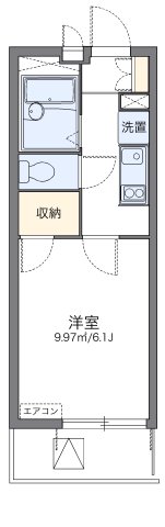 神戸市兵庫区西出町(JR山陽本線神戸駅)のマンション賃貸物件 間取画像