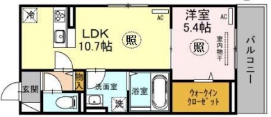 神戸市兵庫区金平町(神戸市営地下鉄海岸線御崎公園駅)のアパート賃貸物件 間取画像