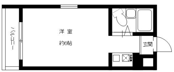 神戸市東灘区御影中町(阪神本線御影駅)のマンション賃貸物件 間取画像