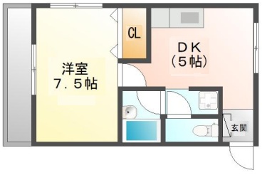 神戸市須磨区大田町(神戸市営地下鉄線板宿駅)のマンション賃貸物件 間取画像