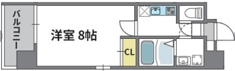 神戸市兵庫区大開通(JR山陽本線兵庫駅)のマンション賃貸物件 間取画像