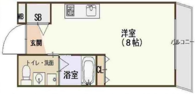神戸市須磨区須磨浦通(JR山陽本線須磨駅)のアパート賃貸物件 間取画像