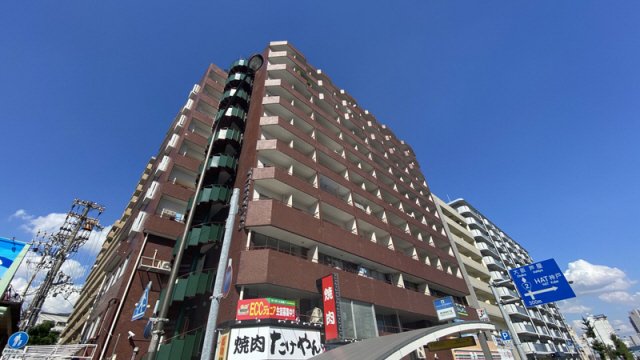 神戸市中央区脇浜町(阪神本線春日野道駅)のマンション賃貸物件 外観写真