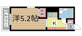 神戸市東灘区住吉東町(JR東海道本線(近畿)住吉駅)のマンション賃貸物件 間取画像