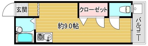神戸市灘区篠原北町(阪急神戸線六甲駅)のアパート賃貸物件 間取画像