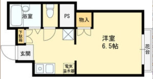 神戸市灘区篠原台(阪急神戸線六甲駅)のマンション賃貸物件 間取画像