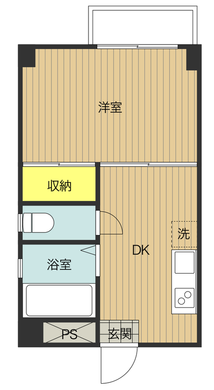 神戸市東灘区森北町(JR東海道本線(近畿)甲南山手駅)のマンション賃貸物件 間取画像