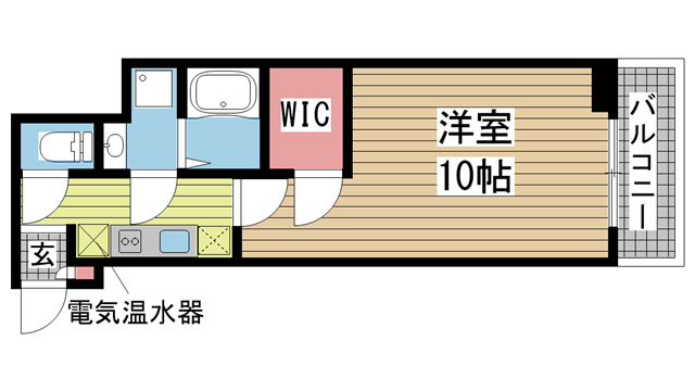 神戸市中央区元町通(神戸市営地下鉄海岸線みなと元町駅)のマンション賃貸物件 間取画像