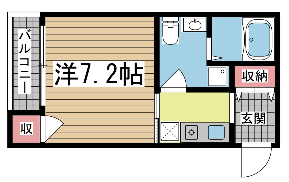 神戸市灘区六甲台町(阪急神戸線六甲駅)のマンション賃貸物件 間取画像