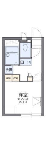 神戸市灘区岩屋北町(阪神本線岩屋駅)のアパート賃貸物件 間取画像
