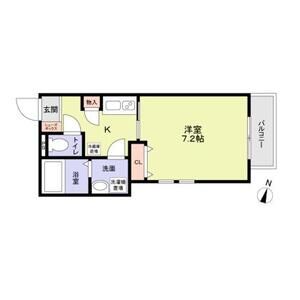 神戸市長田区大塚町(神戸市営地下鉄線長田駅)のアパート賃貸物件 間取画像