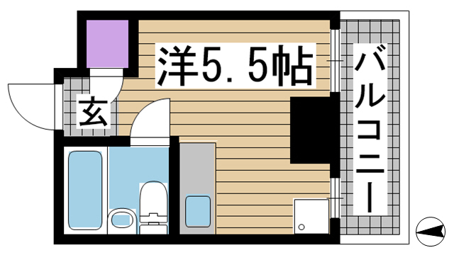 神戸市中央区北長狭通(JR東海道本線(近畿)元町駅)のマンション賃貸物件 間取画像
